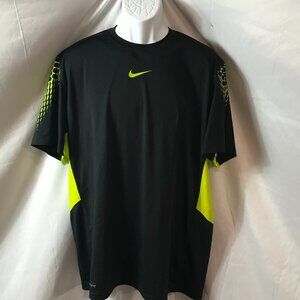 Nike Double Shoulder Wing Type Design Activewear Athletic Sport Cut Tee Shirt